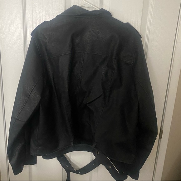 Faux Leather Jacket - Picture 3 of 4